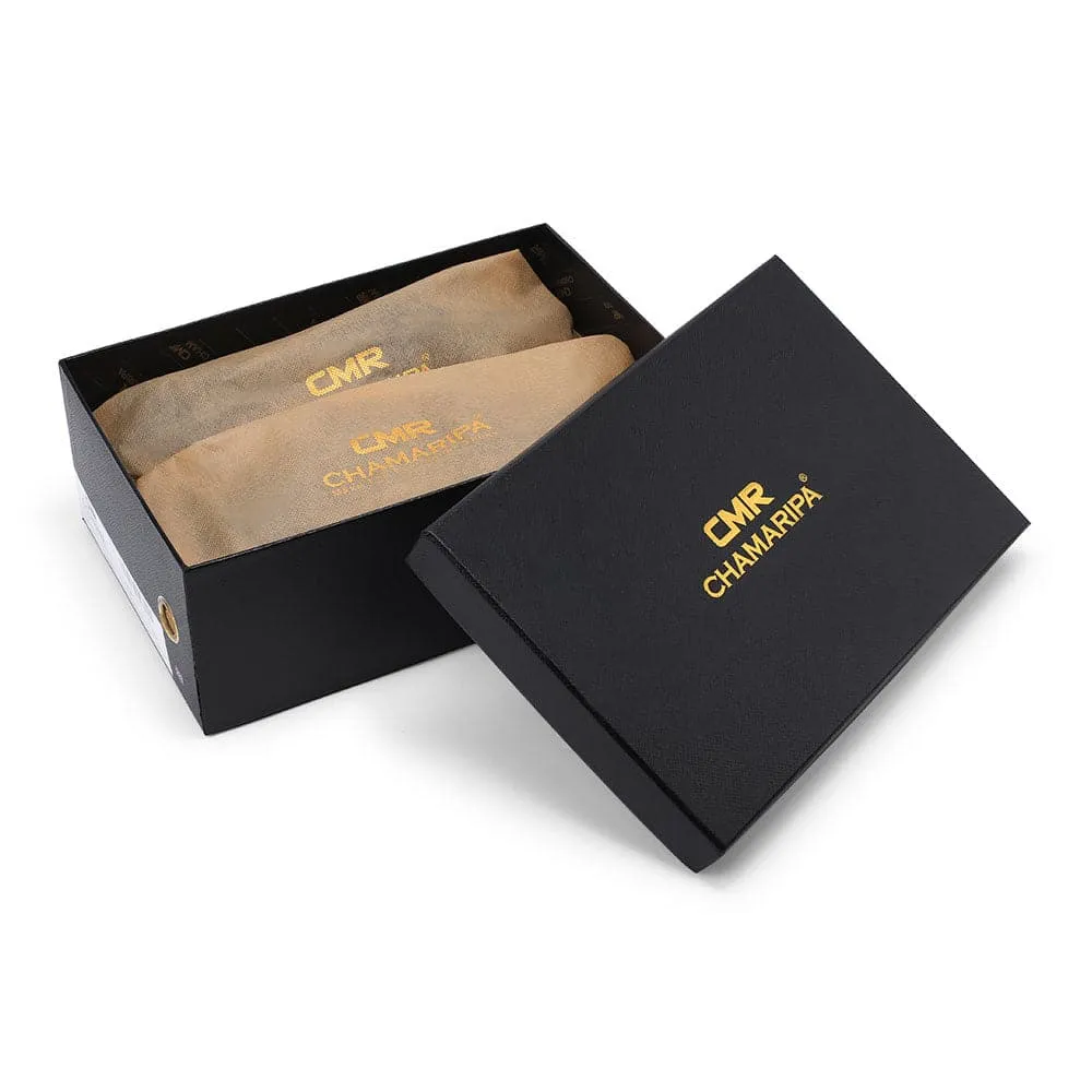 7 CM / 2.76 Inches CMR CHAMARIPA Hidden Heel Loafer Elevator Shoes For Men Black Suede Tall Men Shoes