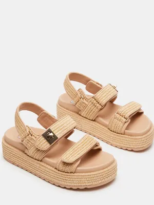Bigmona Raffia Sandals