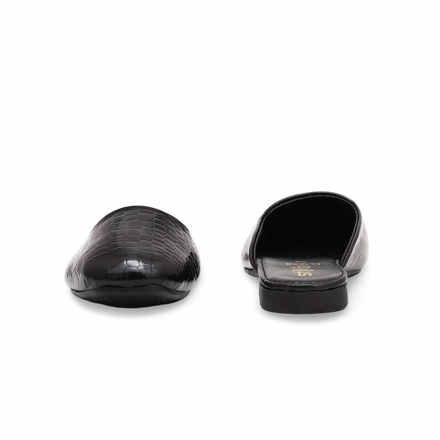 Black Casual Mule CL1858