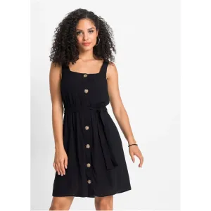 Bodyflirt Black Belted Dress