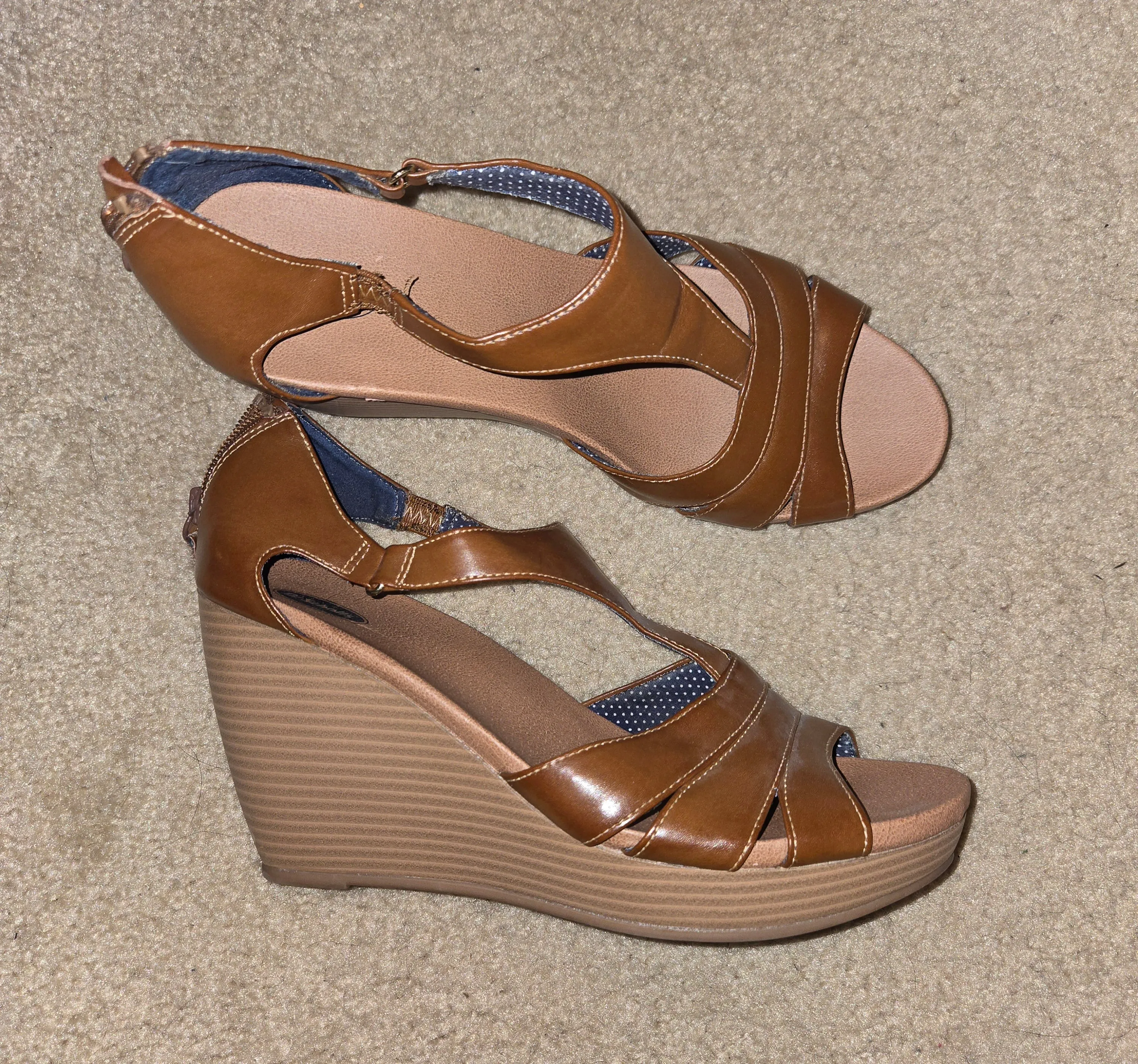Brown Wedges Dr. Scholls Size 10 - size Shoes: 10 & Up (Big Kid/Adult)