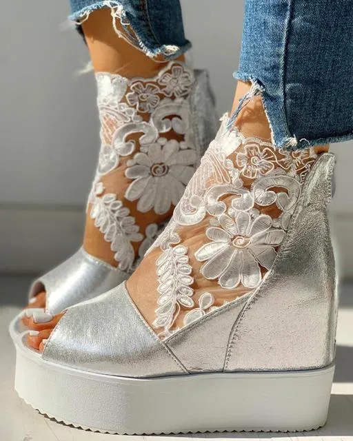 Chunky Lace Shoes