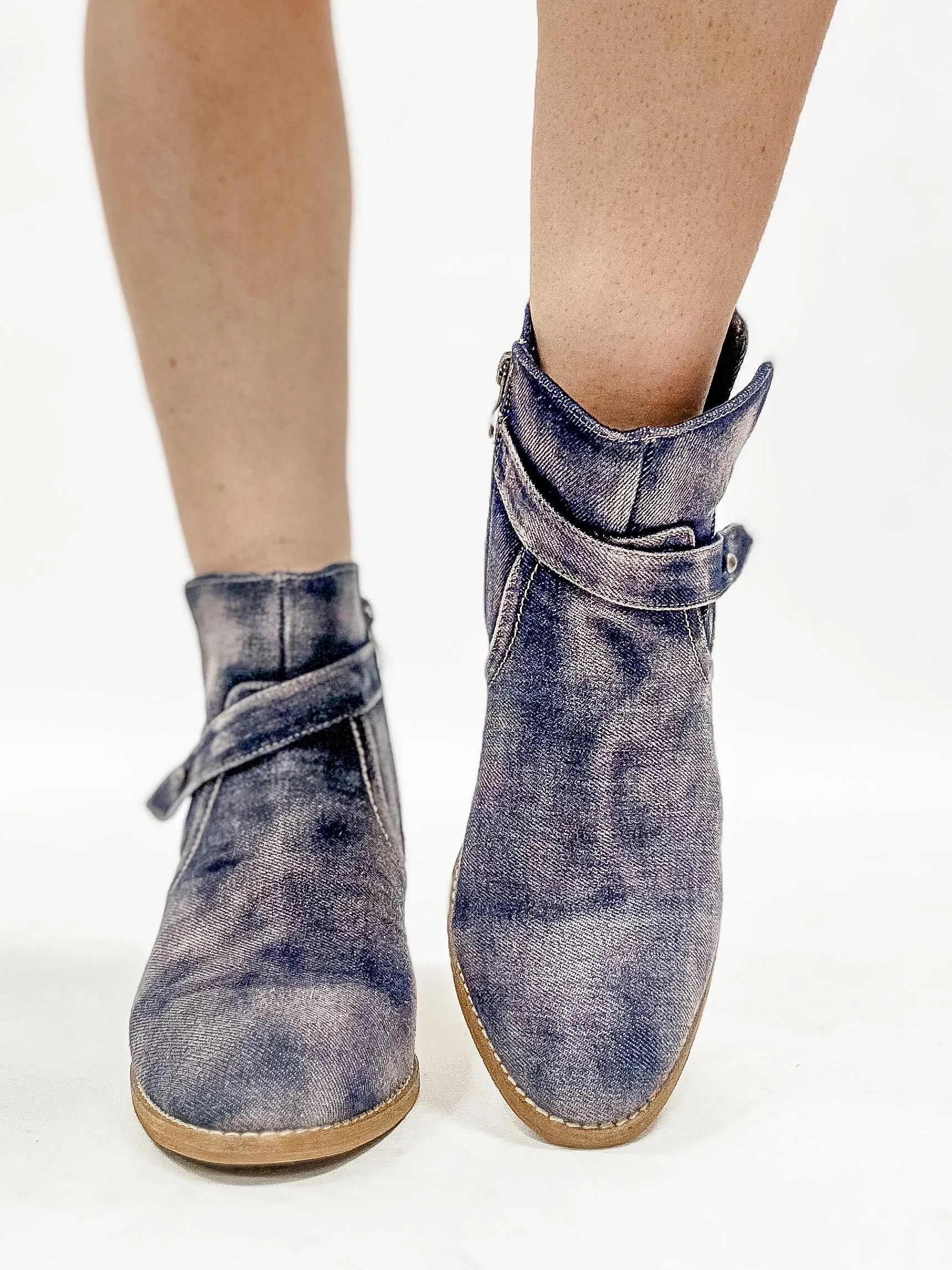Corky's Washed Blue Denim Fed Up Boots