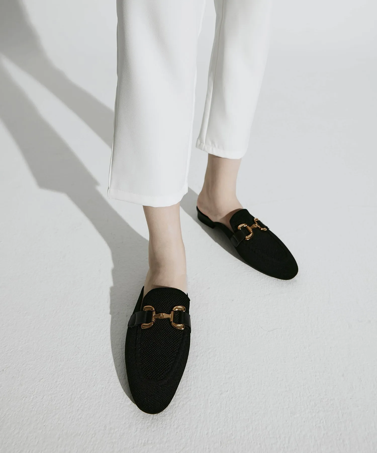 CosyCove Casual Round Toe Flat Mules