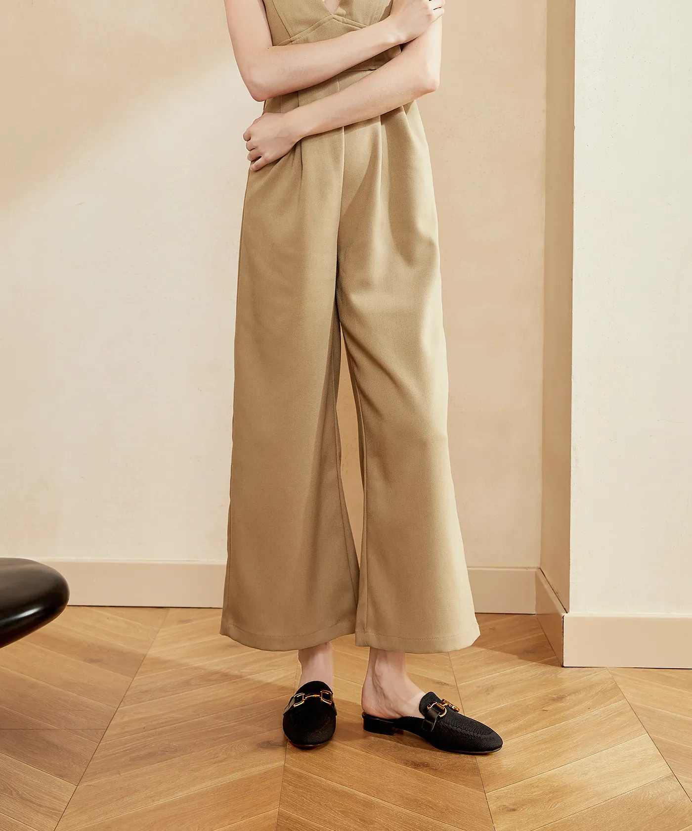 CosyCove Casual Round Toe Flat Mules