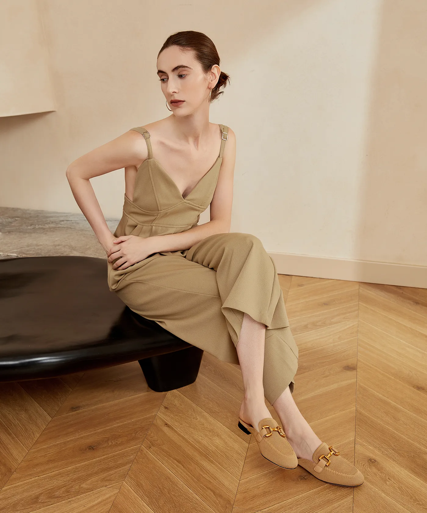 CosyCove Casual Round Toe Flat Mules