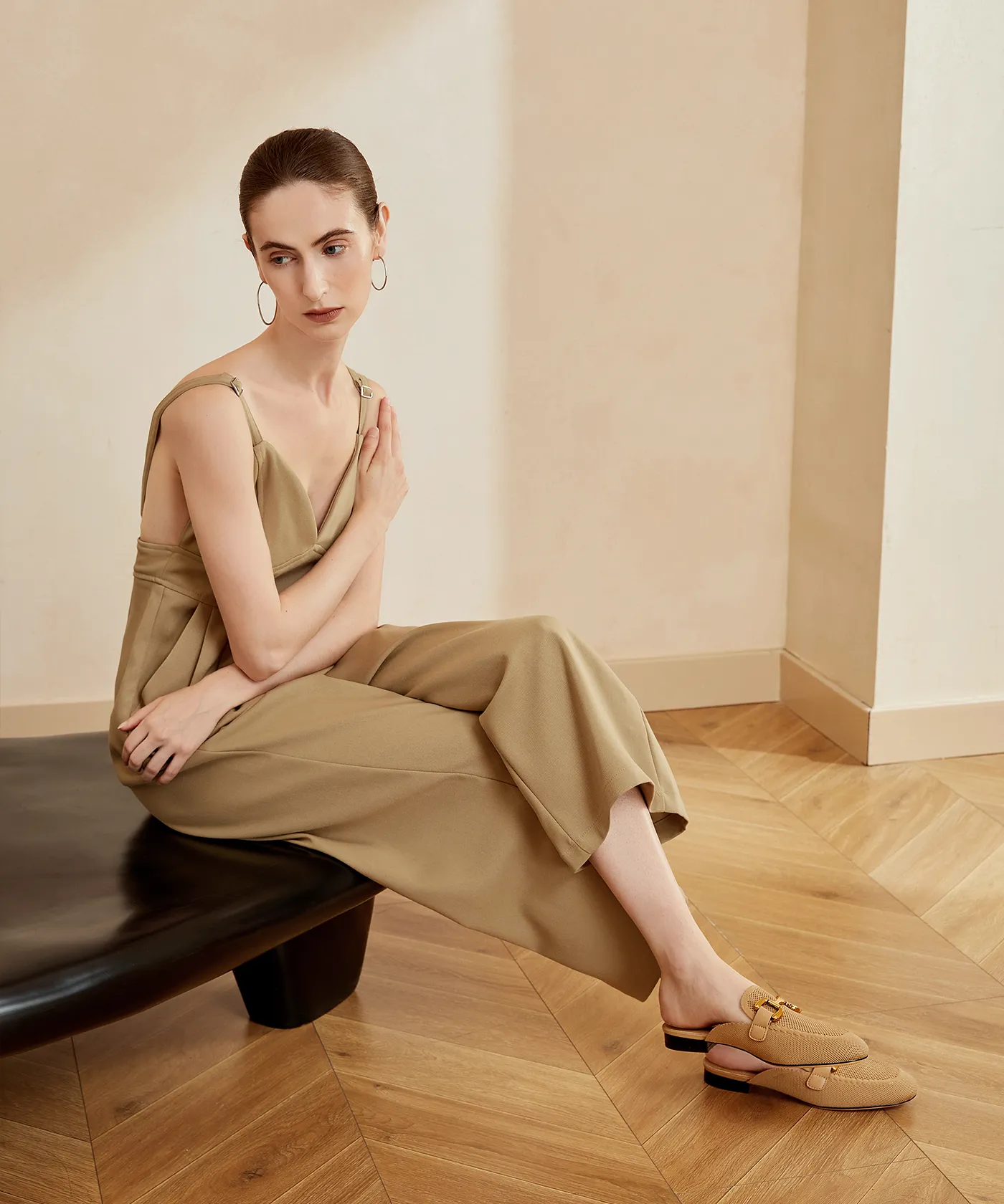 CosyCove Casual Round Toe Flat Mules
