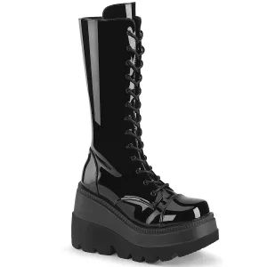 DemoniaCult Shaker 72 Womens Platform Calf Length Boots