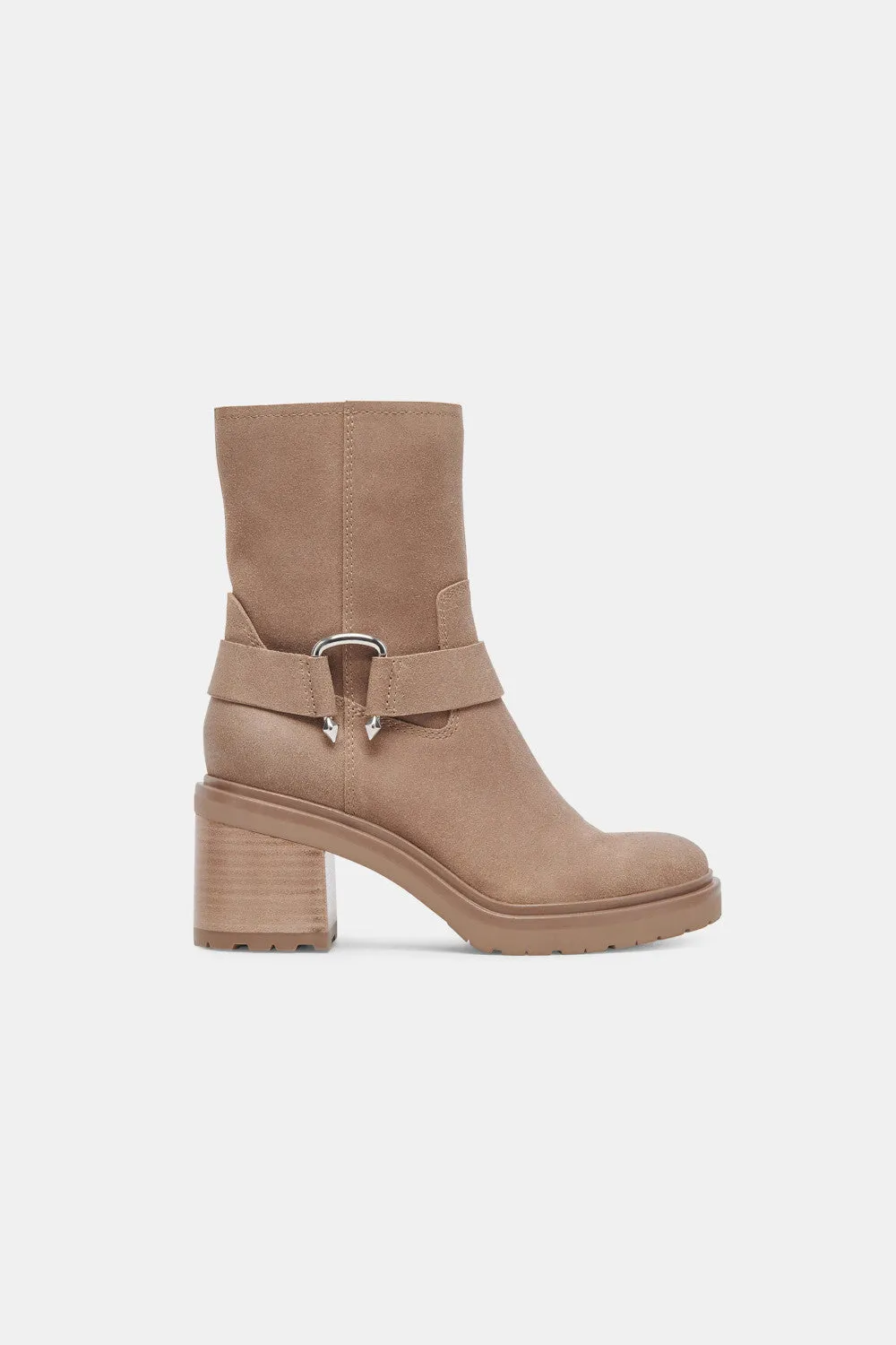 Dolce Vita Camros Boots in Truffle Suede