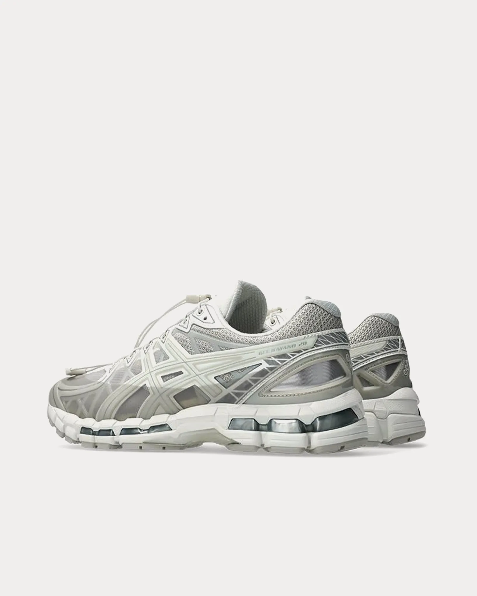 Gel-Kayano 20 'Emerging Form' White Glacier Low Top Sneakers