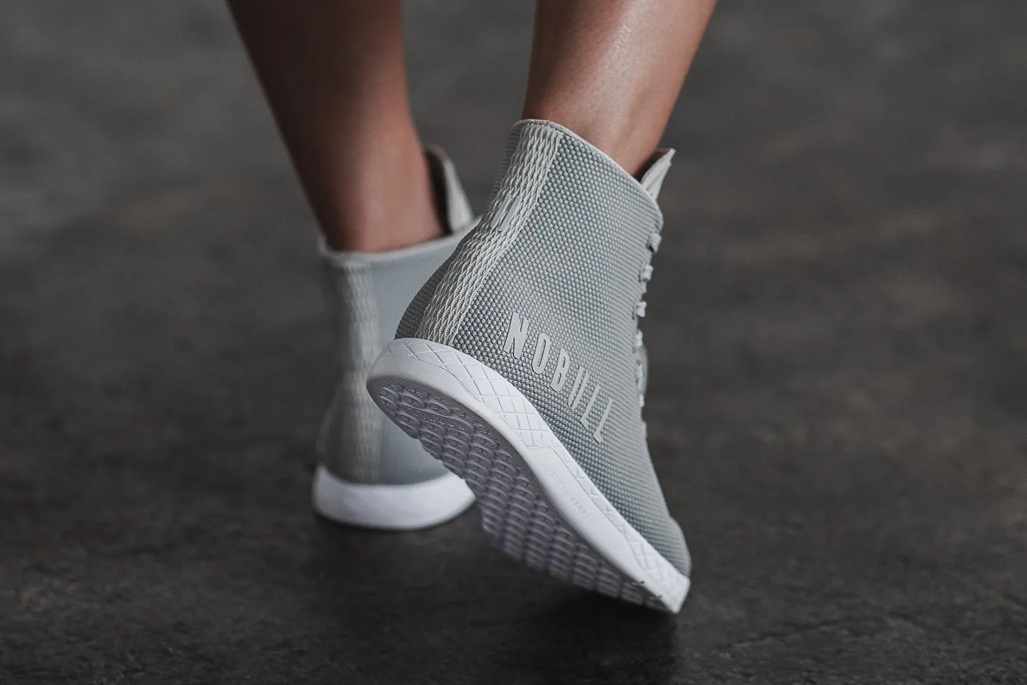 HIGH-TOP ARCTIC GREY TRAINER (WOMEN'S)