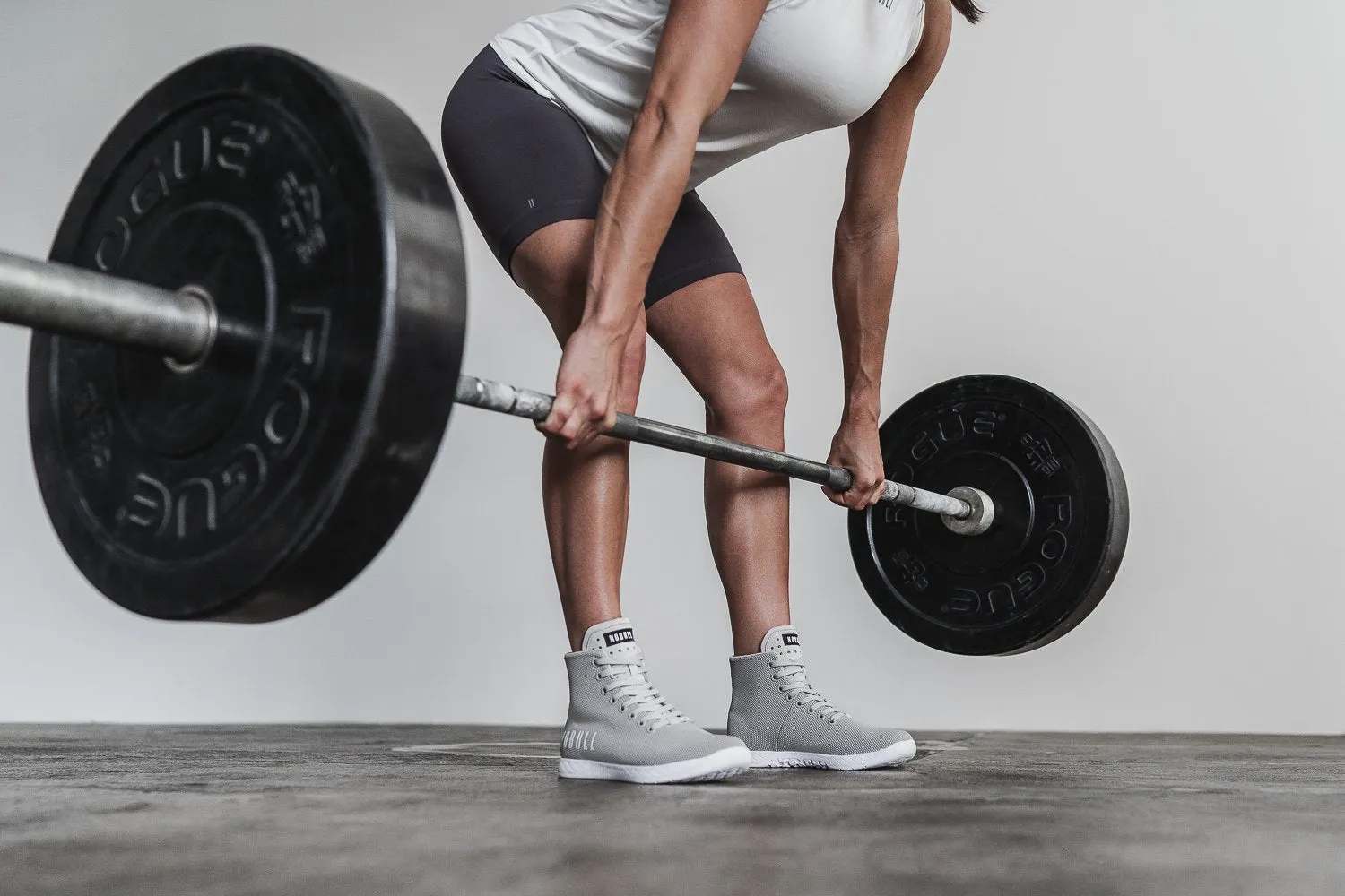HIGH-TOP ARCTIC GREY TRAINER (WOMEN'S)