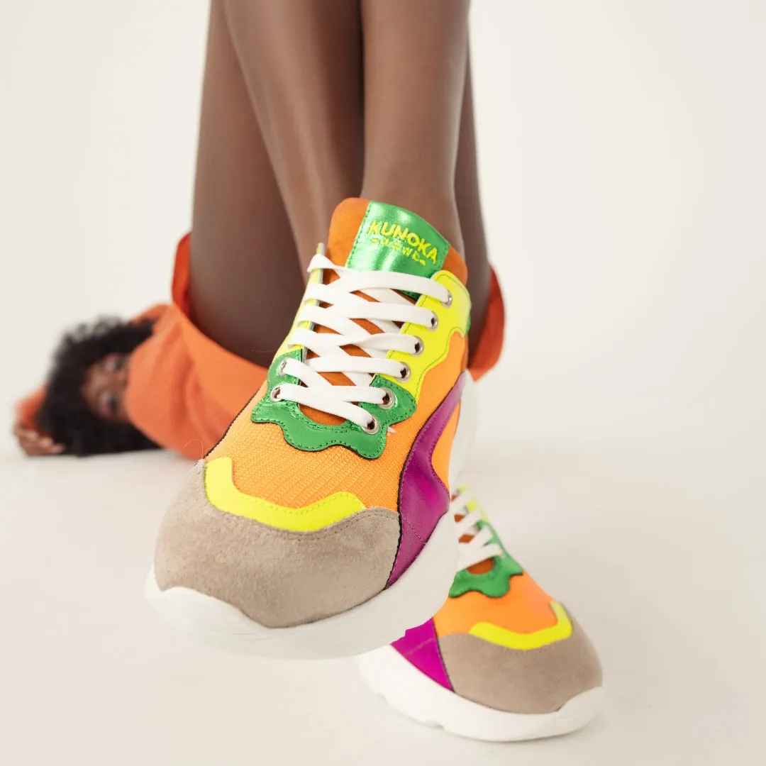 IZZI platform sneaker - Multicolour 2.0