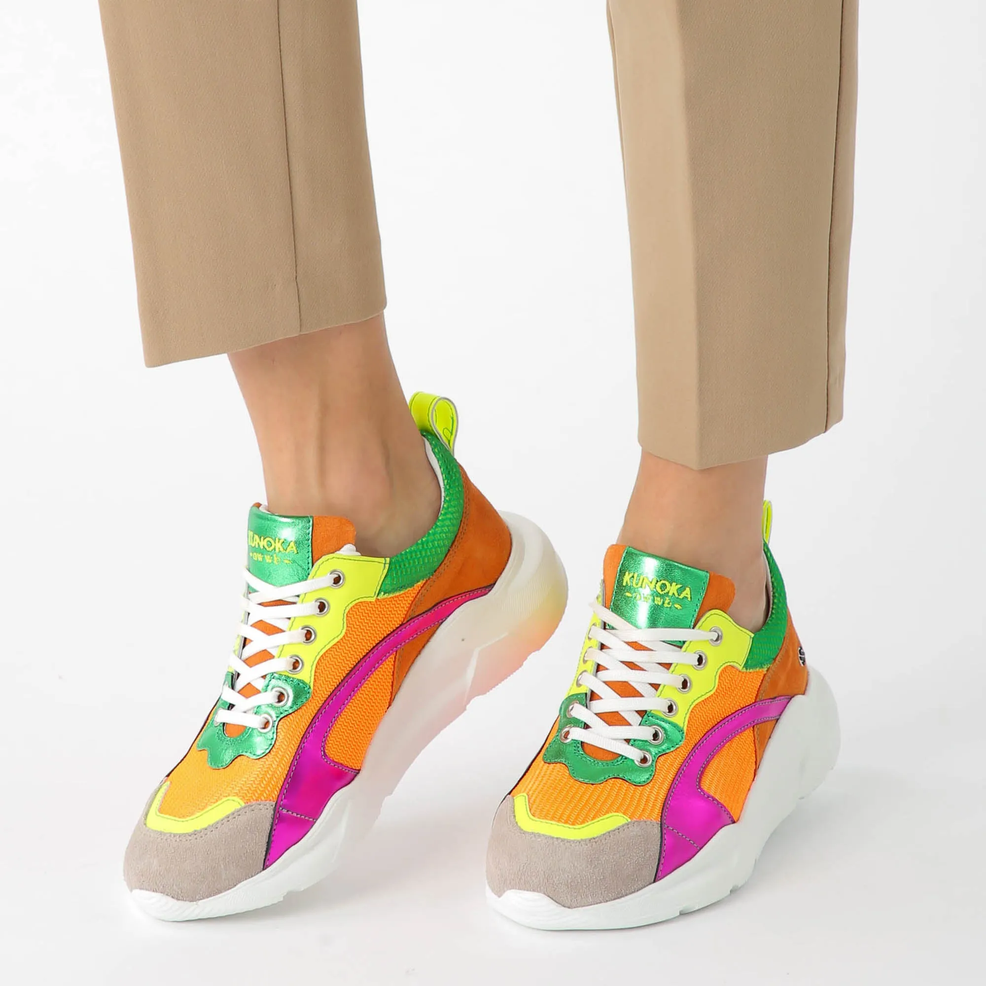 IZZI platform sneaker - Multicolour 2.0