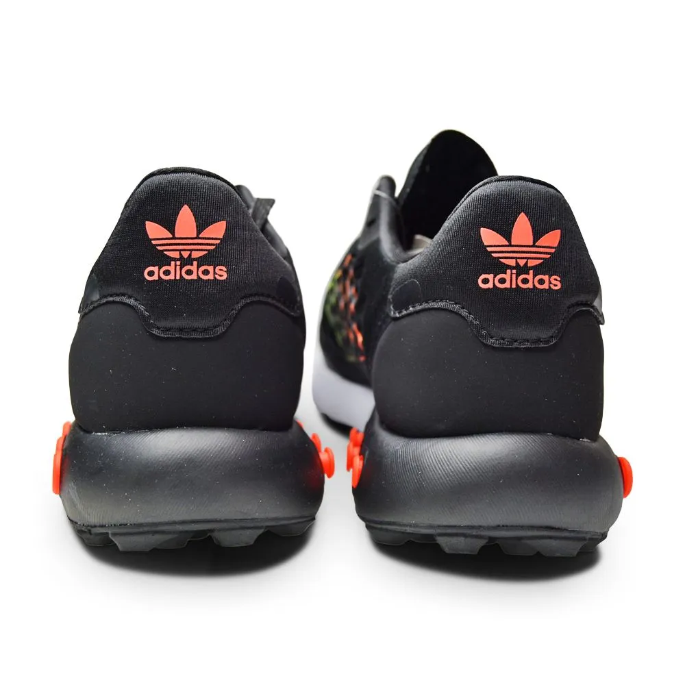 Juniors Adidas LA Trainer III J - FY7217 - Black Yellow Red