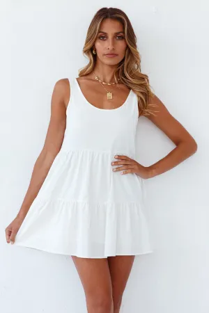Live In Bliss Dress White