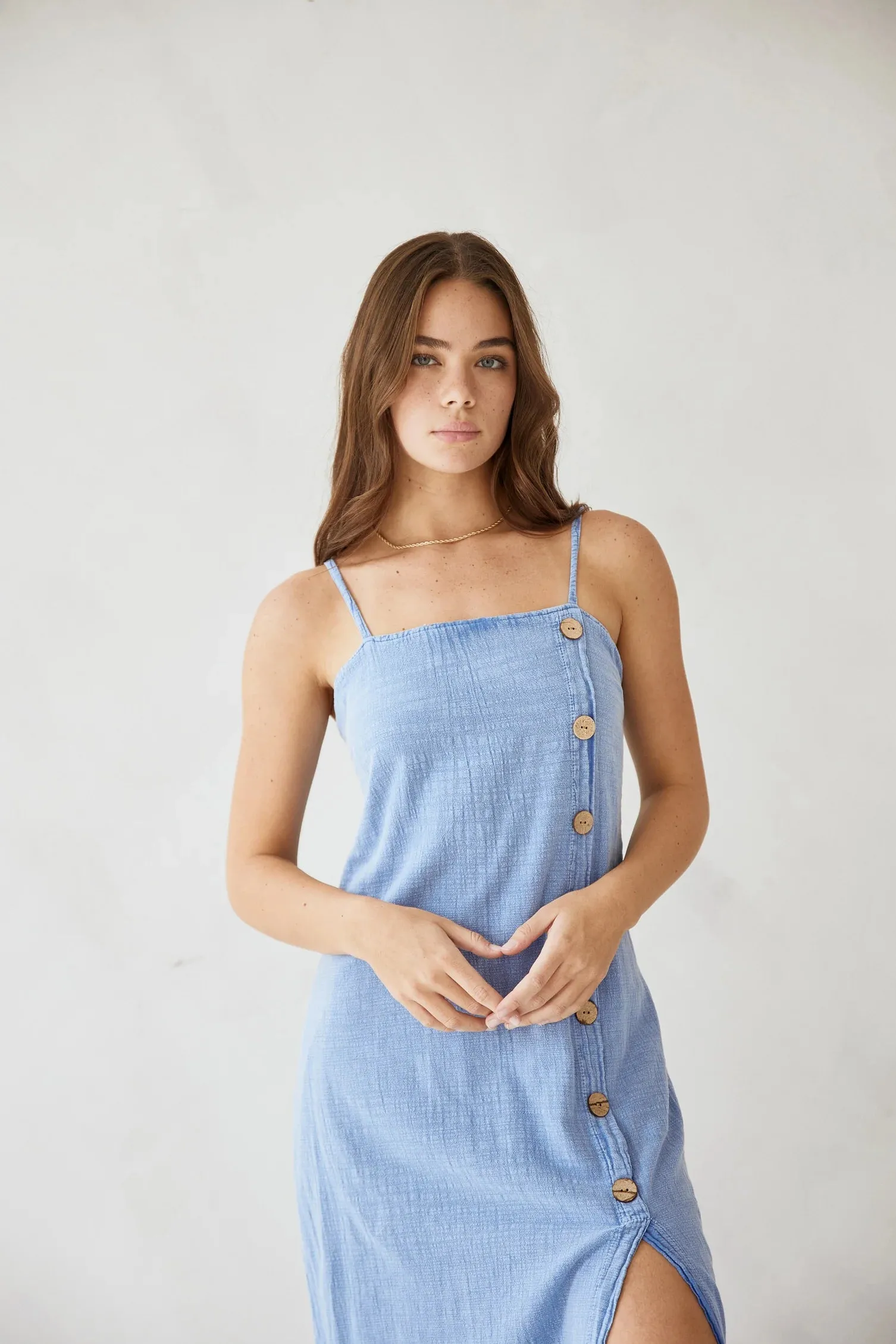 Malia Dress in Denim