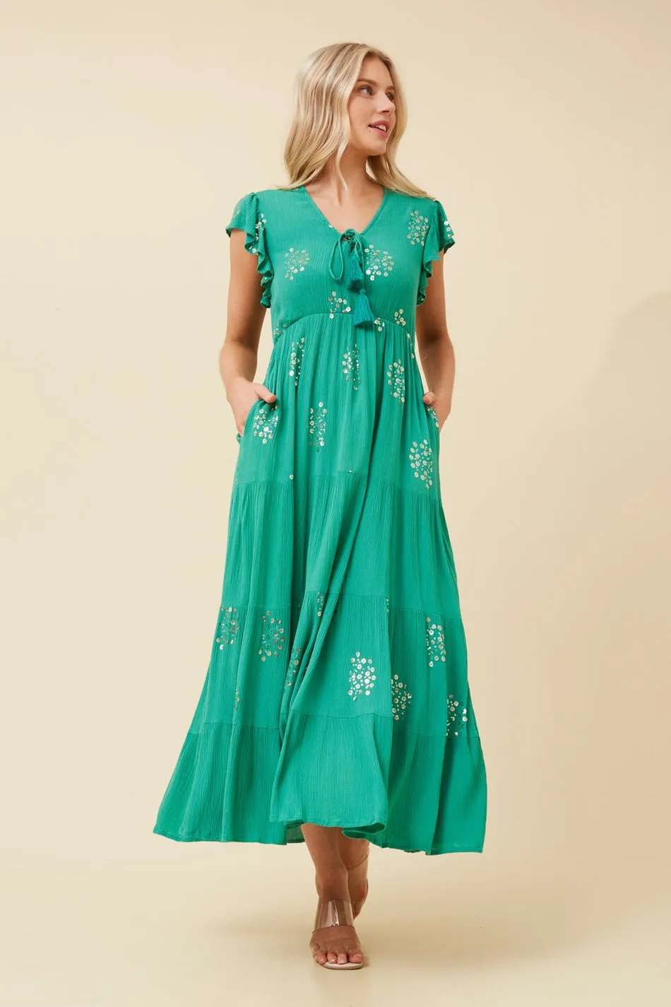 MANDY BOHO MAXI DRESS
