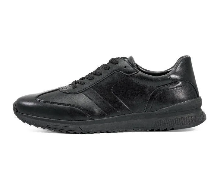 Mazino Lennox Men’s Black Casual Fashion Sneakers Urban Adventure Black Sneakers