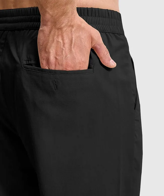 Men's Breezy Linen-Blend Casual Pants
