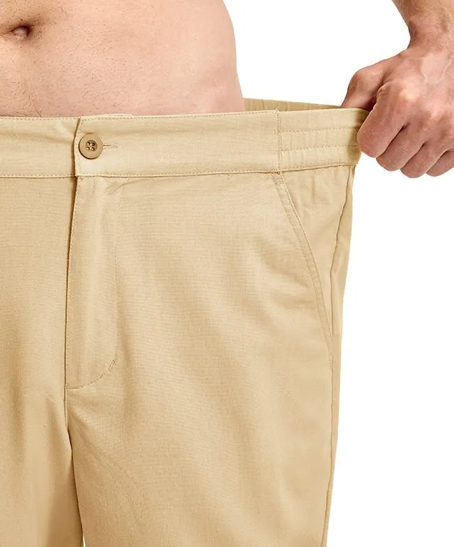 Men's Breezy Linen-Blend Casual Pants
