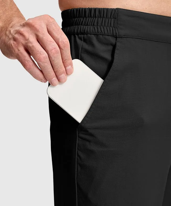 Men's Breezy Linen-Blend Casual Pants