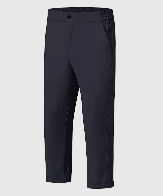 Men's Breezy Linen-Blend Casual Pants