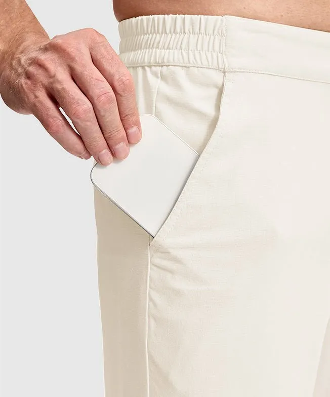 Men's Breezy Linen-Blend Casual Pants