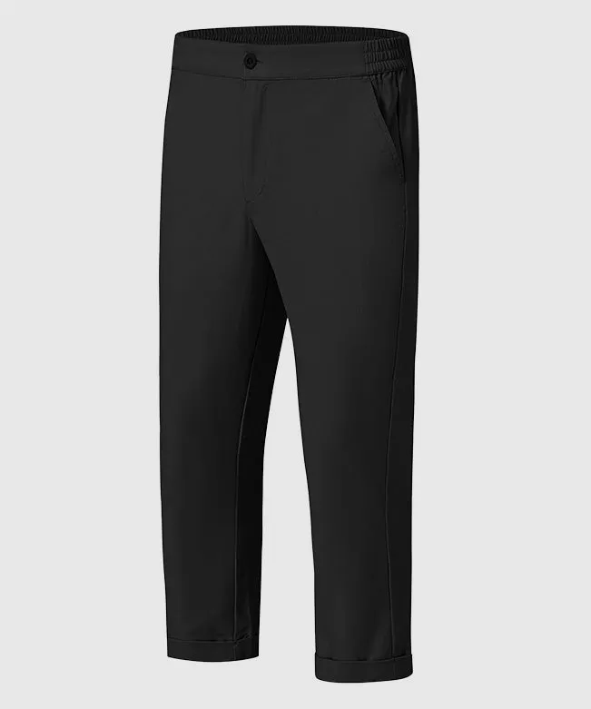 Men's Breezy Linen-Blend Casual Pants