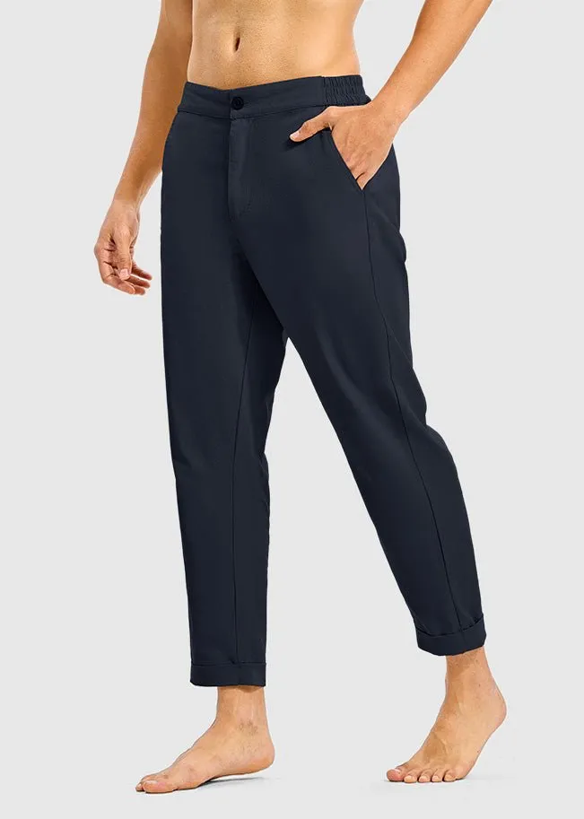 Men's Breezy Linen-Blend Casual Pants