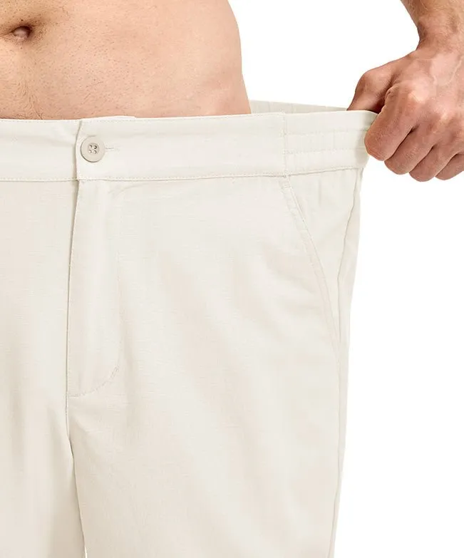Men's Breezy Linen-Blend Casual Pants