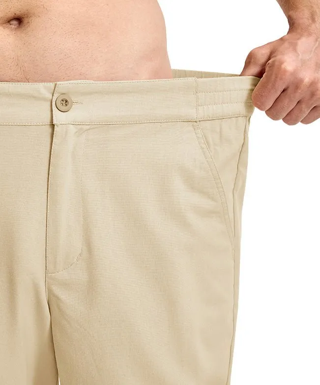 Men's Breezy Linen-Blend Casual Pants