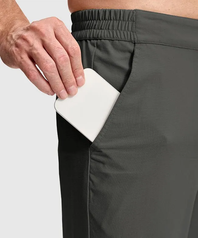 Men's Breezy Linen-Blend Casual Pants