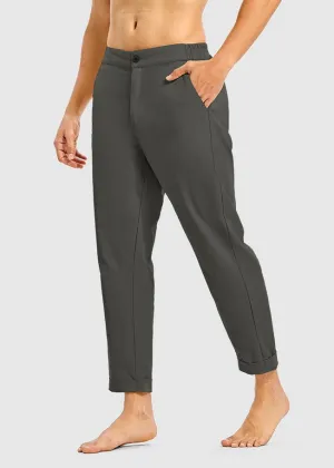 Men's Breezy Linen-Blend Casual Pants