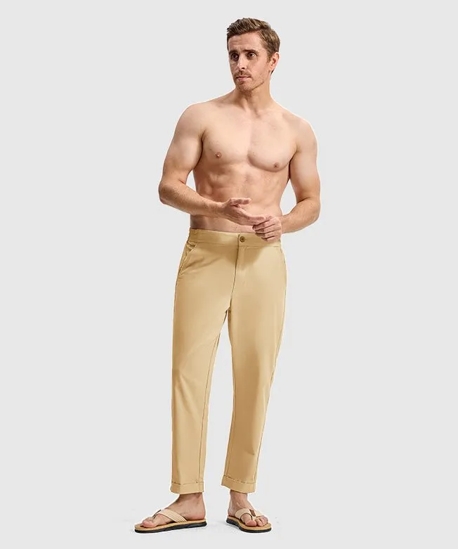 Men's Breezy Linen-Blend Casual Pants