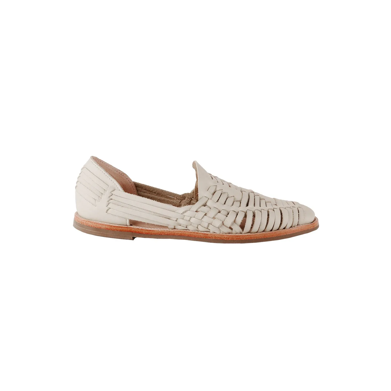 MK24138 - NEW Huarache Loafers Bone [Women's Leather Sandals]