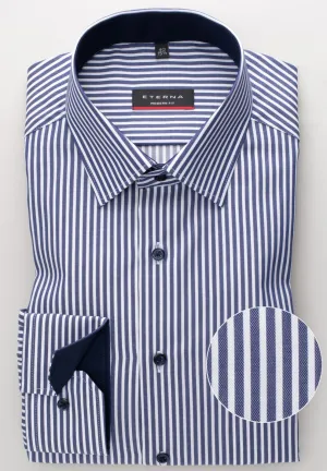 Modern fit roman stripe shirt