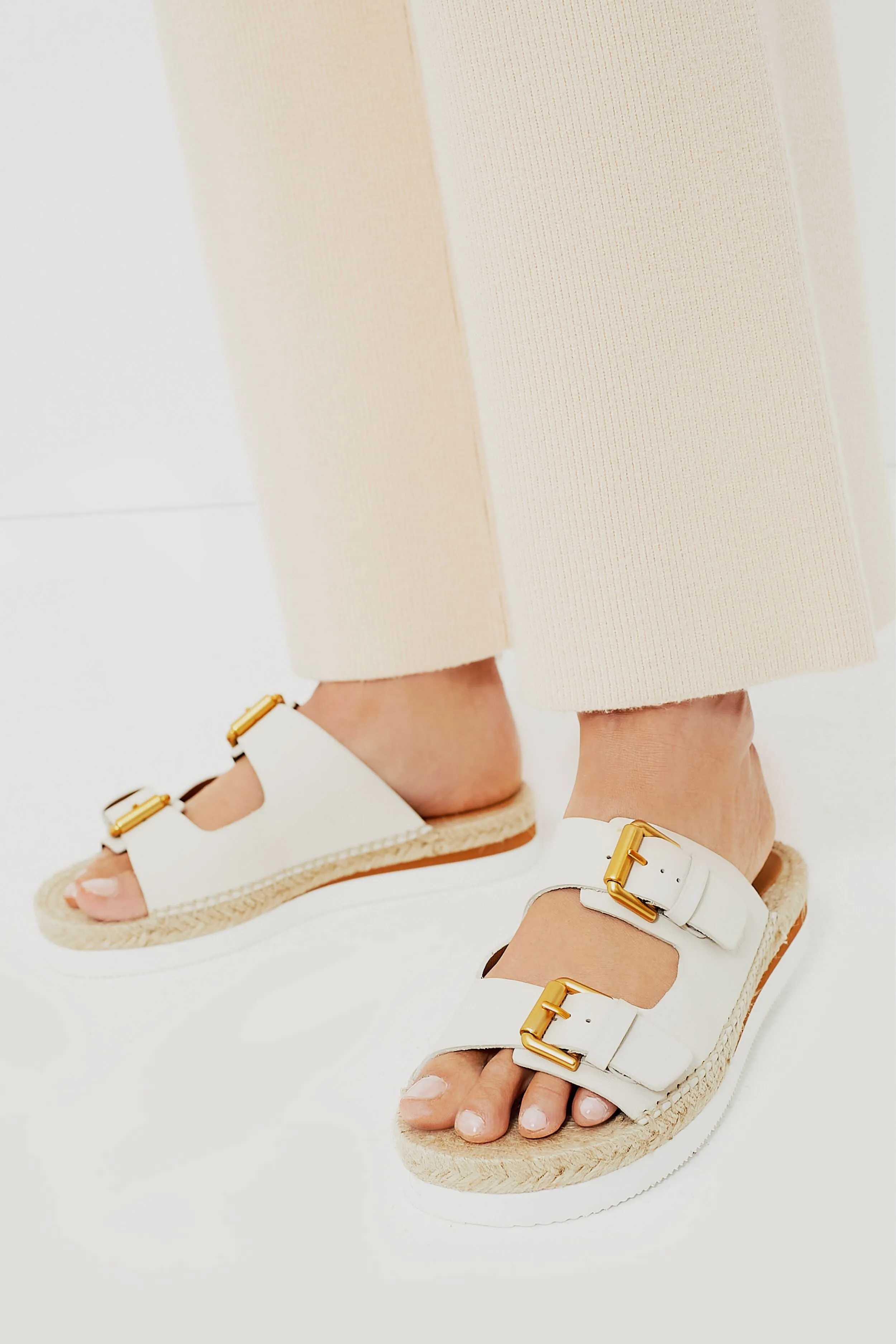 Natural Glyn Sandals