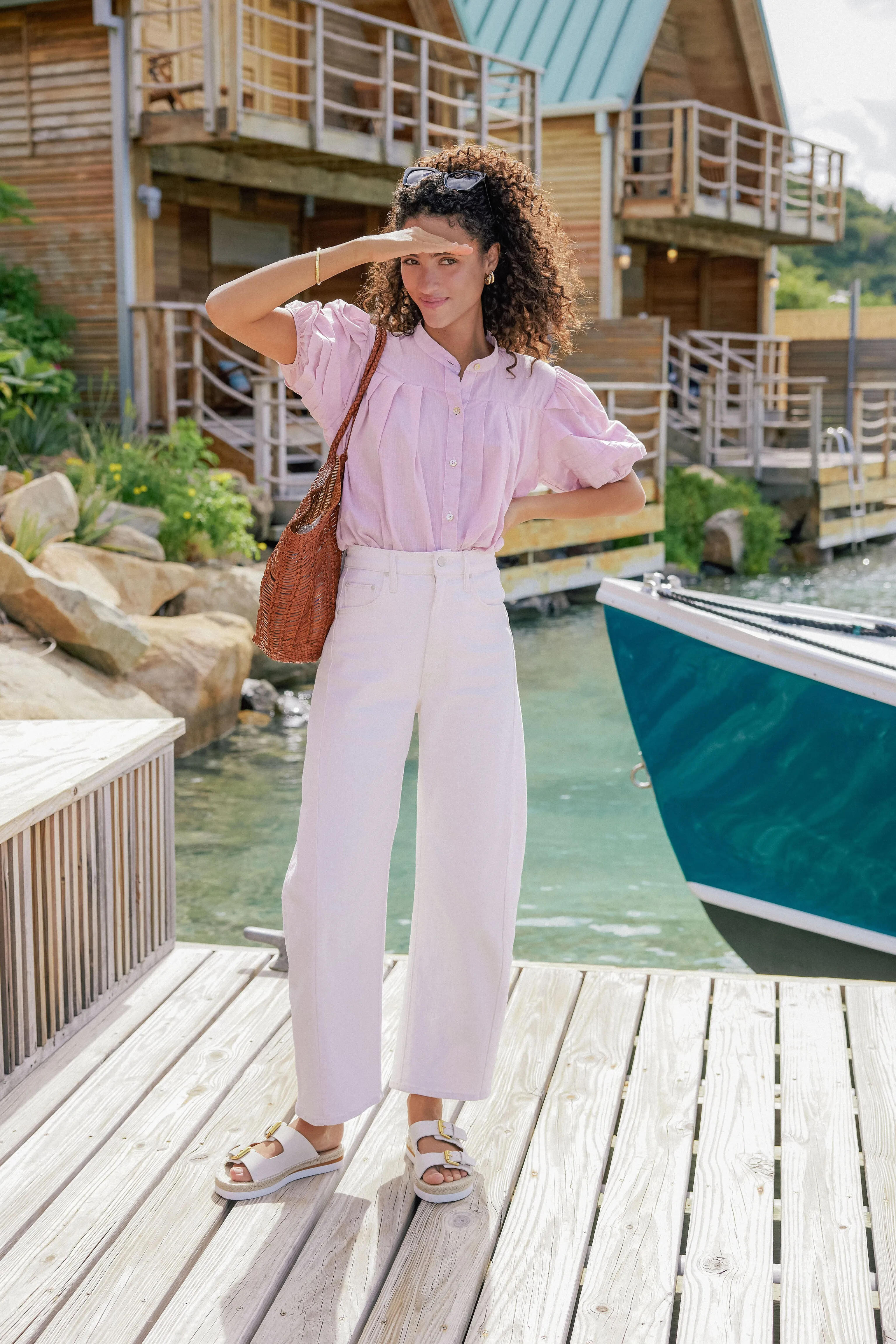 Natural Glyn Sandals