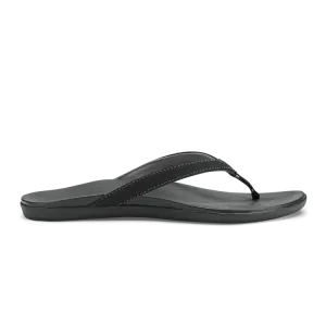Olukai Ho'opio Women's Sandals Onyx/Onyx