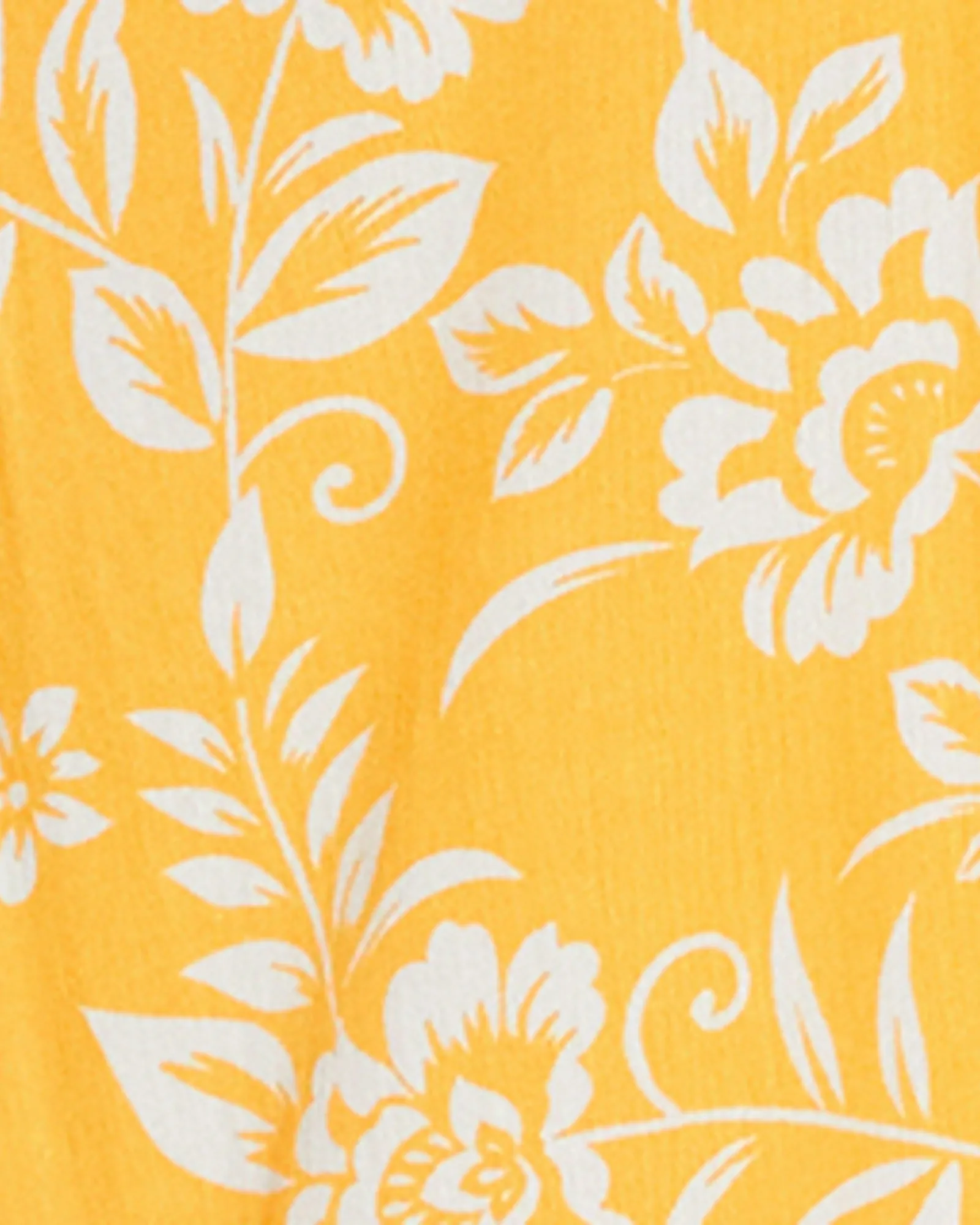 Piper Golden Floral Maxi Dress | Yellow / White