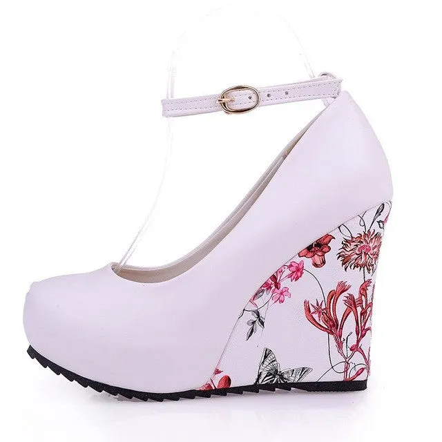 Spring Platform Wedges