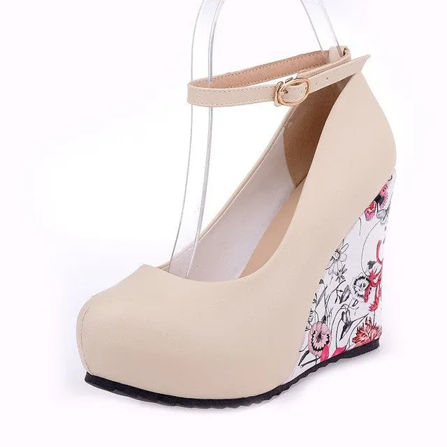 Spring Platform Wedges