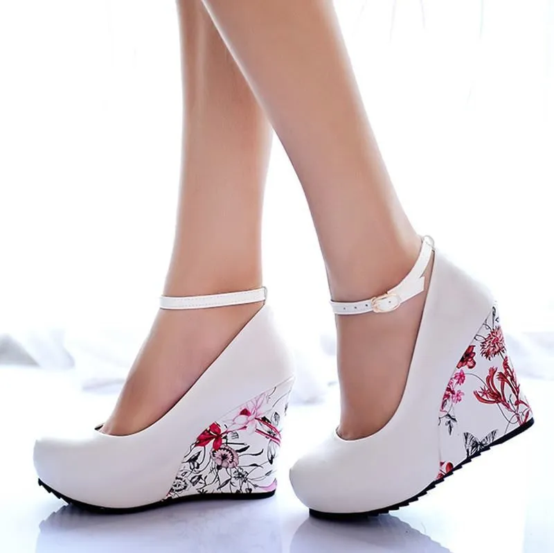 Spring Platform Wedges