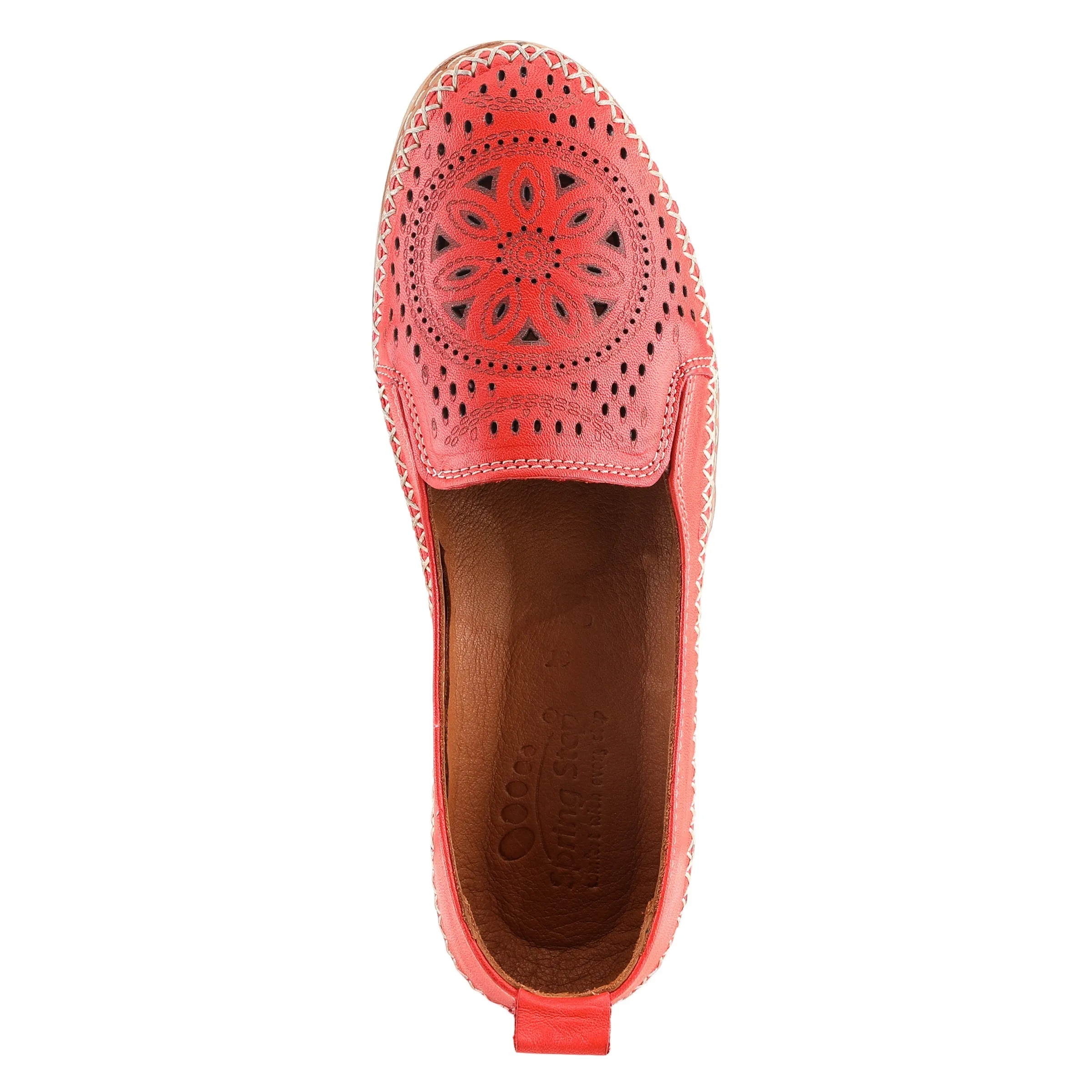 Spring Step Shoes Ingrid Women's Leather Slip On Loafer