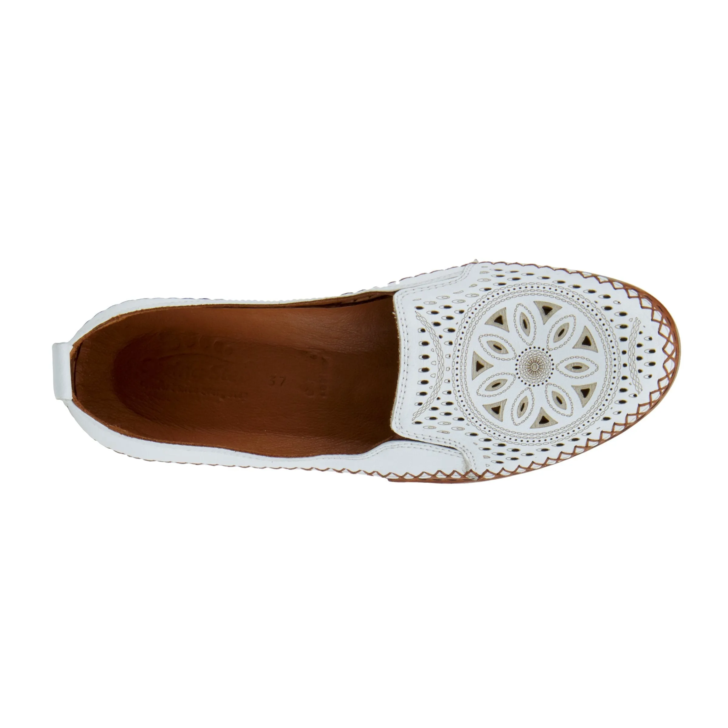 Spring Step Shoes Ingrid Women's Leather Slip On Loafer