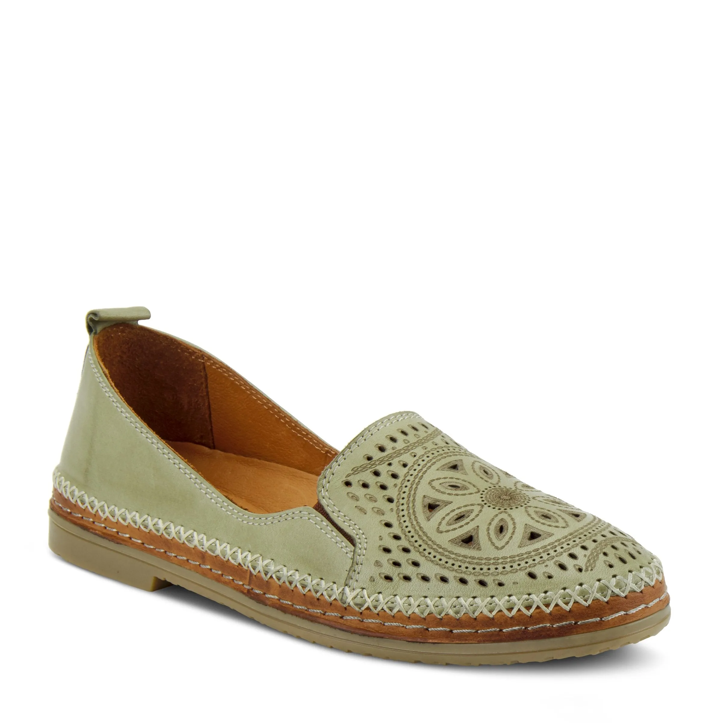 Spring Step Shoes Ingrid Women's Leather Slip On Loafer