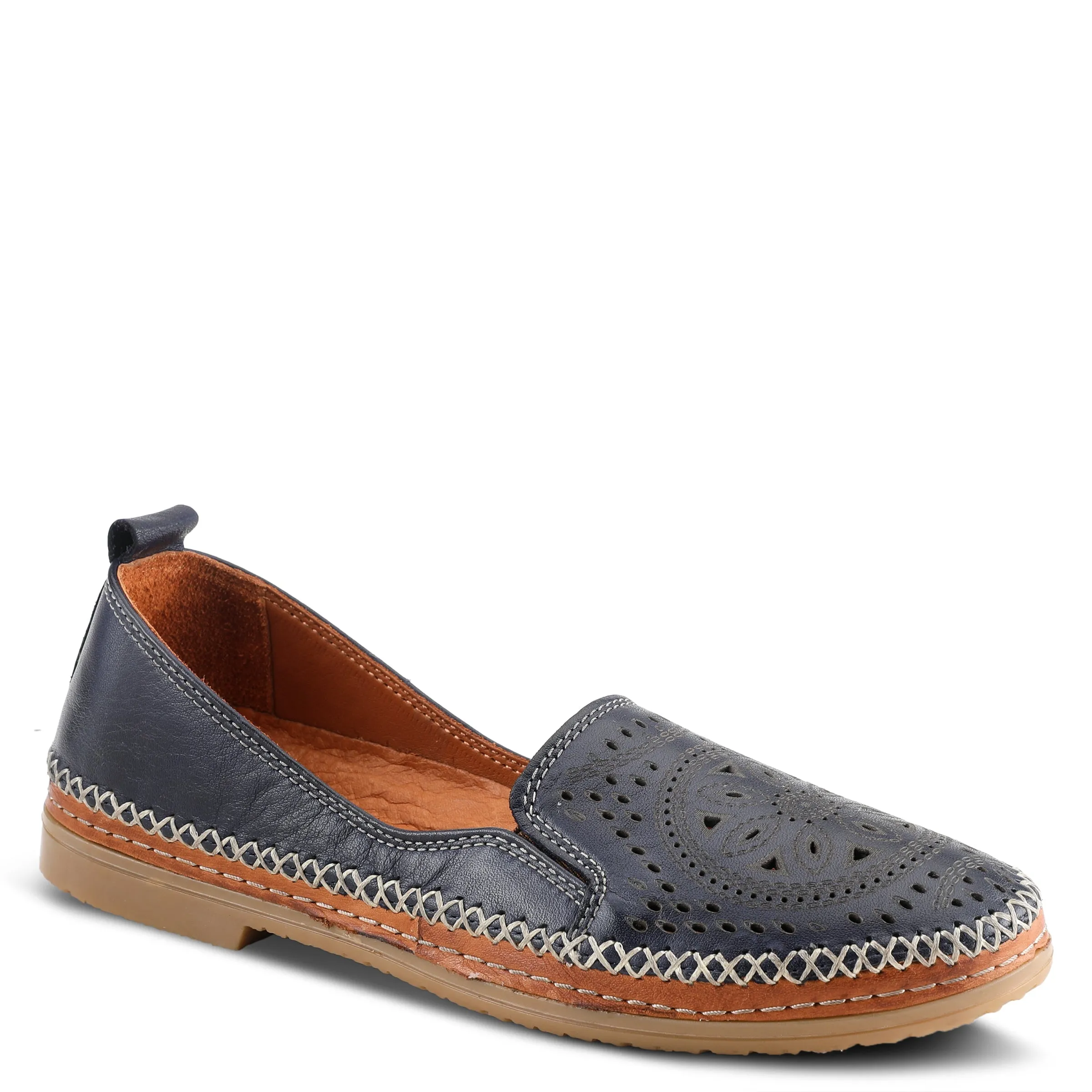 Spring Step Shoes Ingrid Women's Leather Slip On Loafer