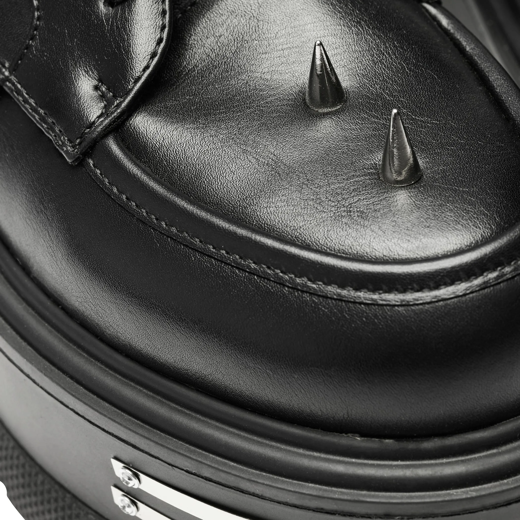 The Silence Men's Platform Grunge Boots - Black