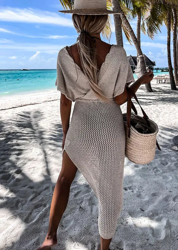 Thyme Knitted Cover-Up Dress
